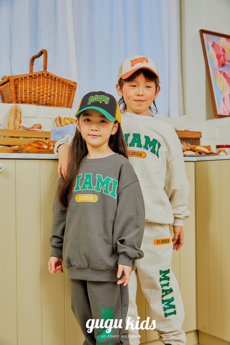 Gugu Kids - Korean Children Fashion - #stylishchildhood - Miami Top Bottom Set - 11