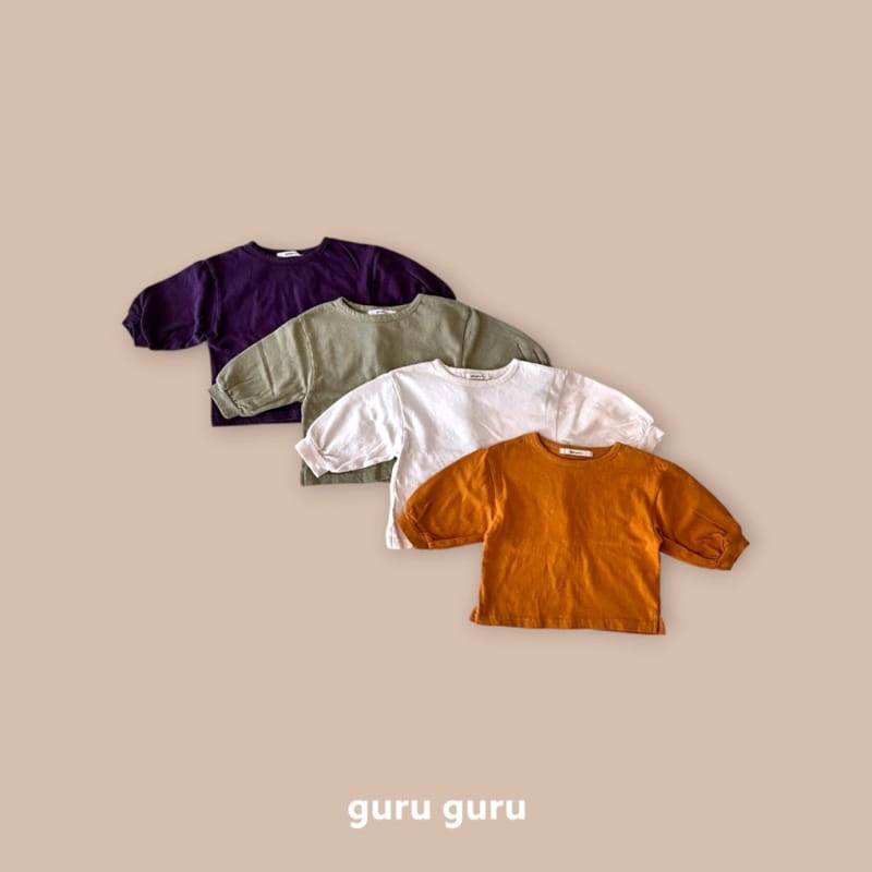Guru Guru - Korean Baby Fashion - #babyootd - Bebe Sponge Tee