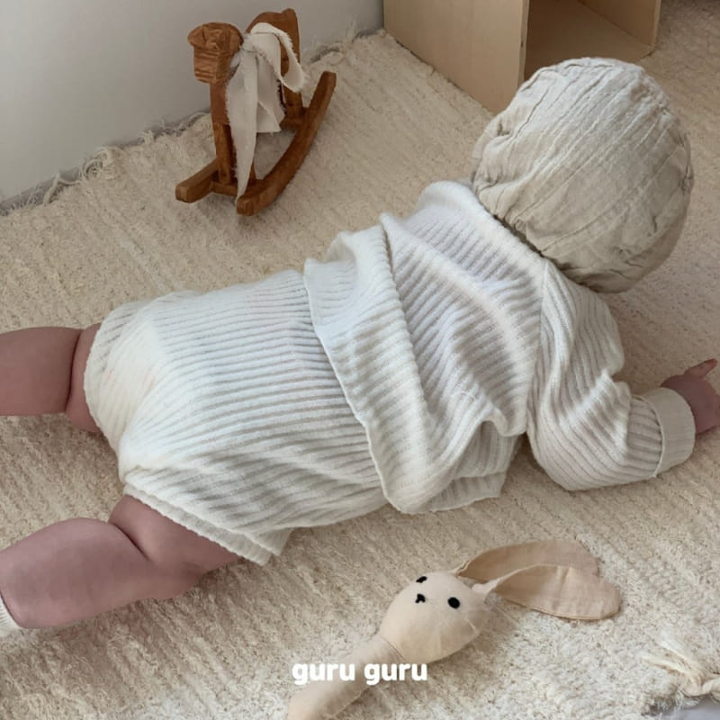 Guru Guru - Korean Baby Fashion - #babyoutfit - Vanilla Top Bottom Set - 7