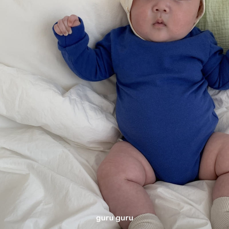 Guru Guru - Korean Baby Fashion - #onlinebabyboutique - Patch Body Suit - 10