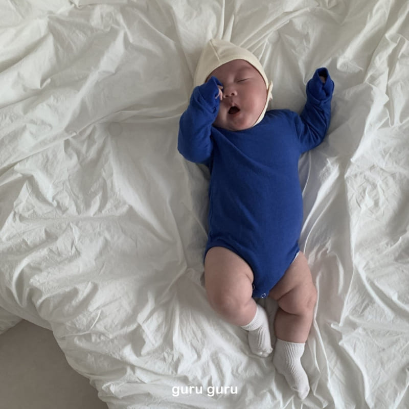 Guru Guru - Korean Baby Fashion - #onlinebabyshop - Patch Body Suit - 11