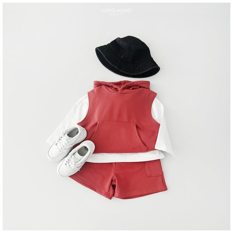 Haro Haro - Korean Children Fashion - #Kfashion4kids - Saint Hoody Vest - 10
