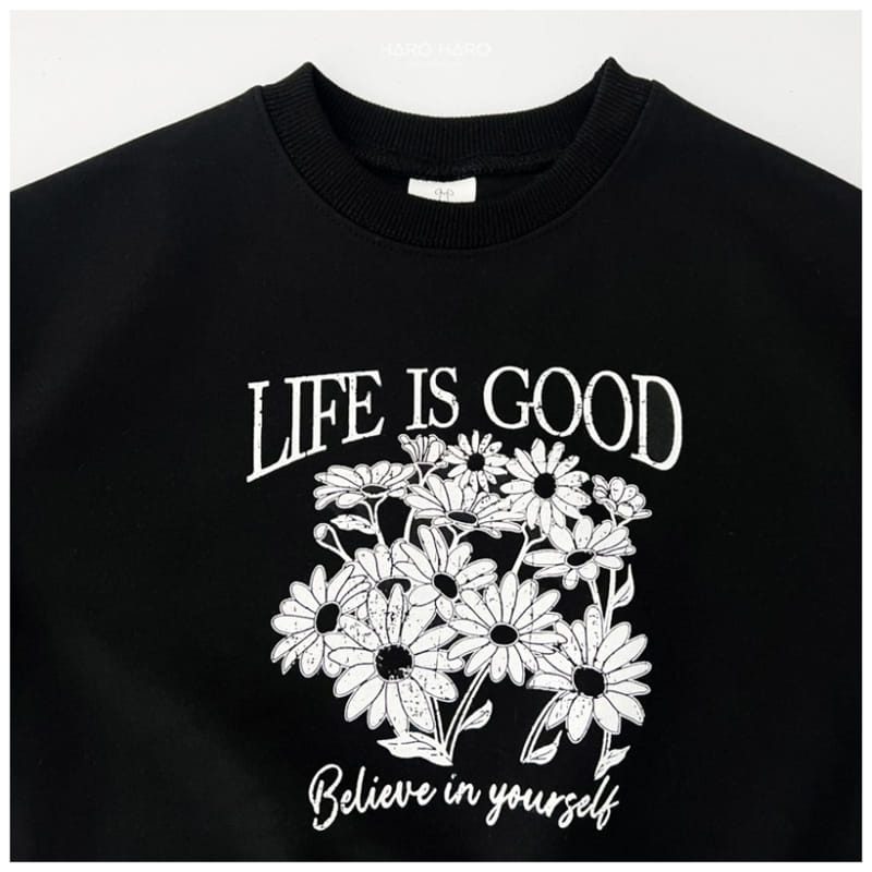 Haro Haro - Korean Children Fashion - #Kfashion4kids - Flower Sweatshirt - 5