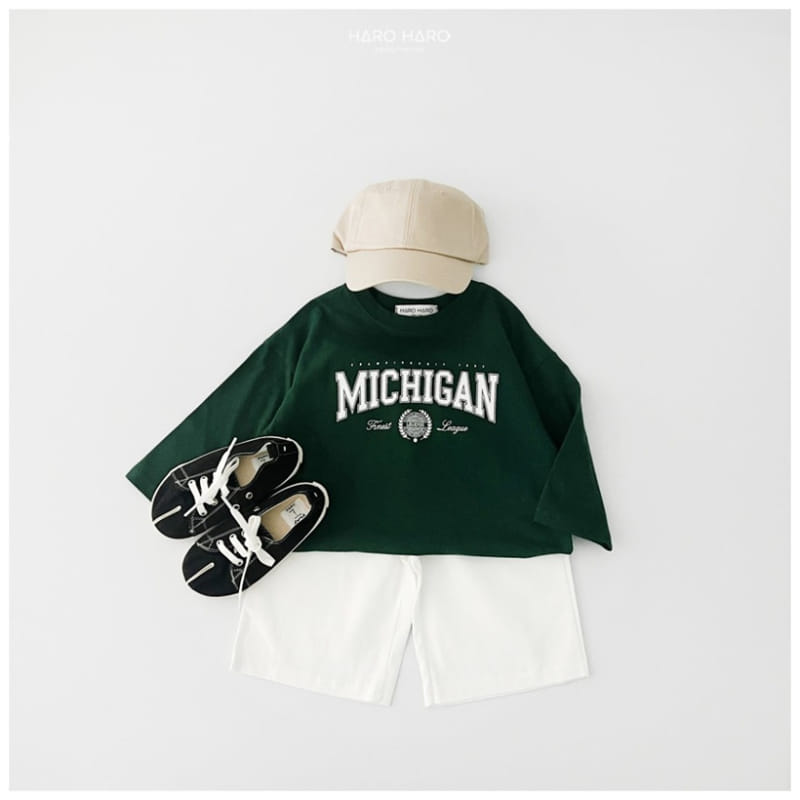 Haro Haro - Korean Children Fashion - #childofig - C Wide Cropped Shorts - 8