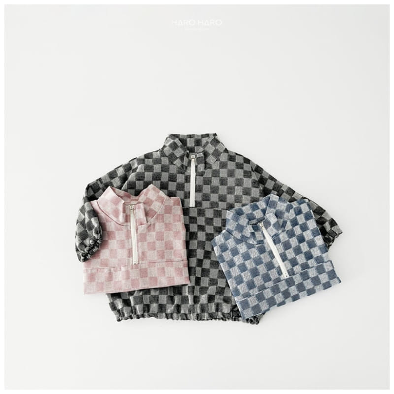Haro Haro - Korean Children Fashion - #childofig - Cube Denim Anorak - 3