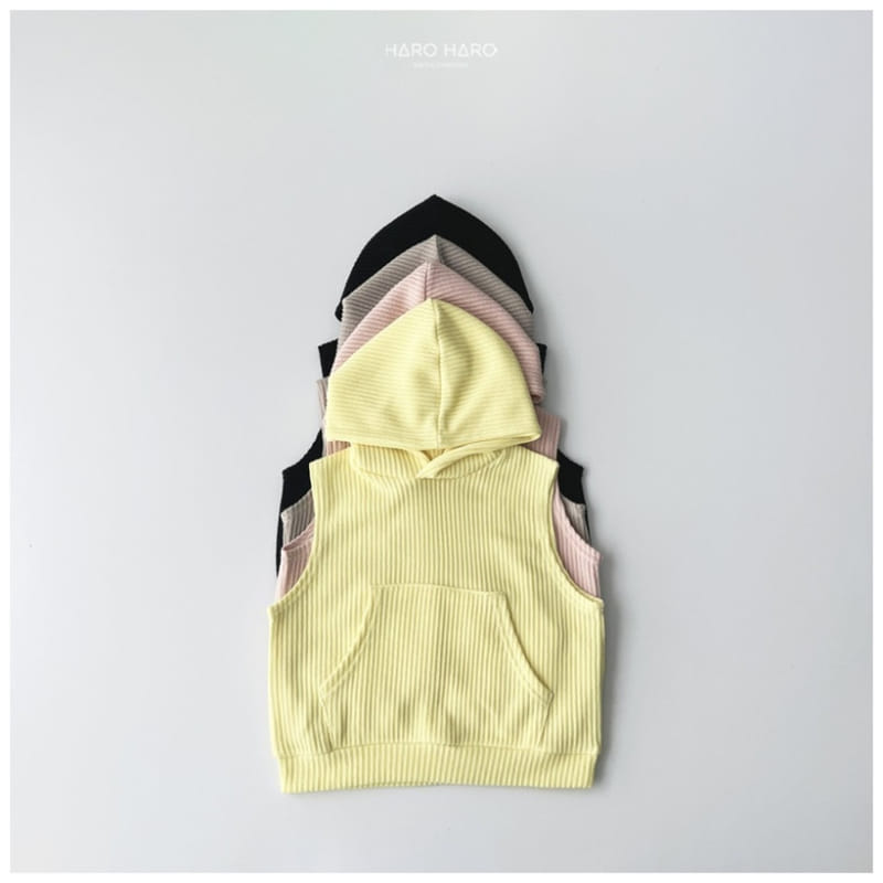 Haro Haro - Korean Children Fashion - #childofig - Knit Hoody Vest