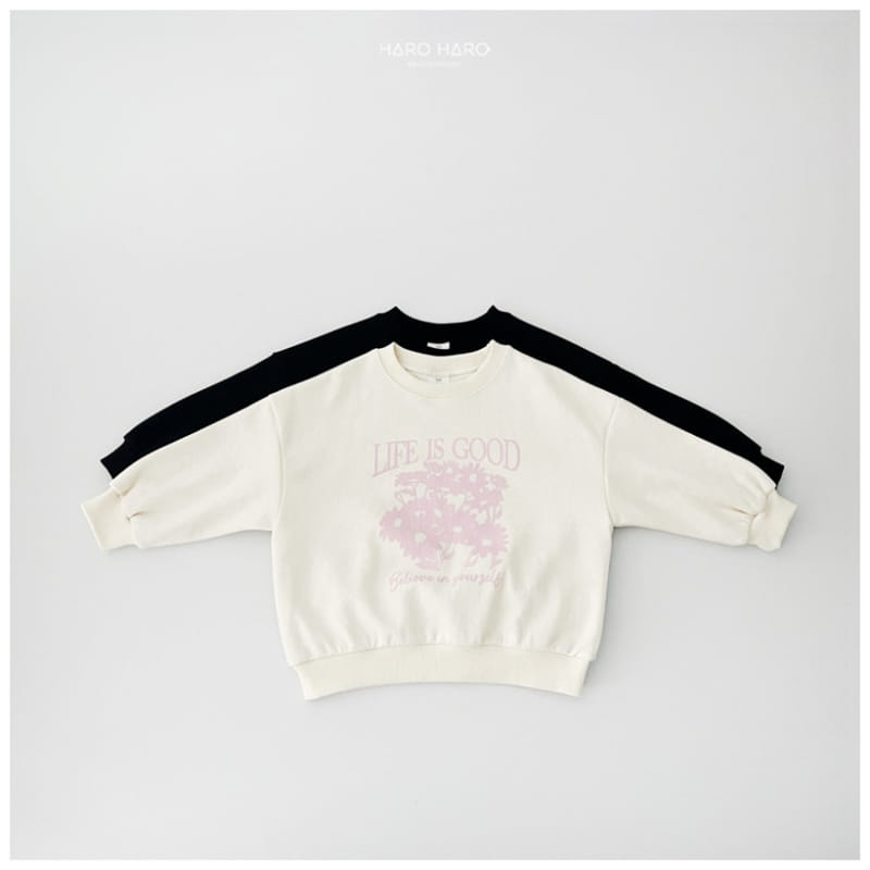 Haro Haro - Korean Children Fashion - #discoveringself - Adult Flower Sweatshirt