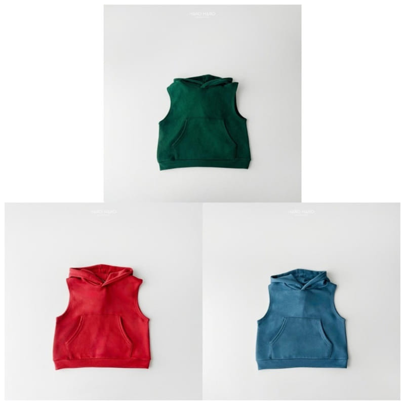 Haro Haro - Korean Children Fashion - #kidsshorts - Saint Hoody Vest - 7
