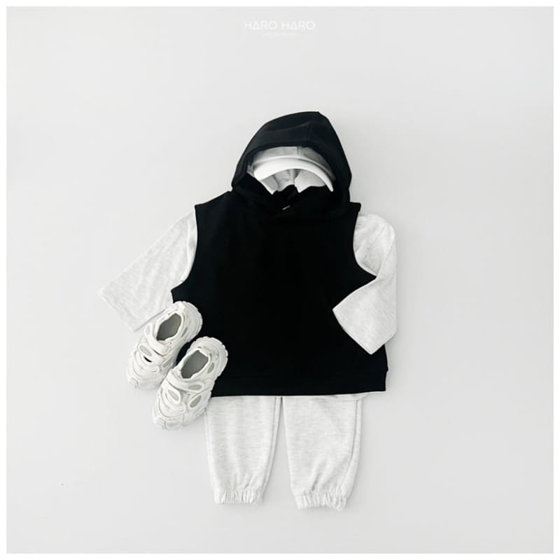 Haro Haro - Korean Children Fashion - #kidzfashiontrend - Saint Hoody Vest - 9
