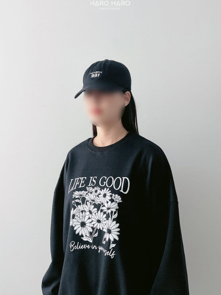 Haro Haro - Korean Children Fashion - #kidzfashiontrend - Adult Flower Sweatshirt - 5