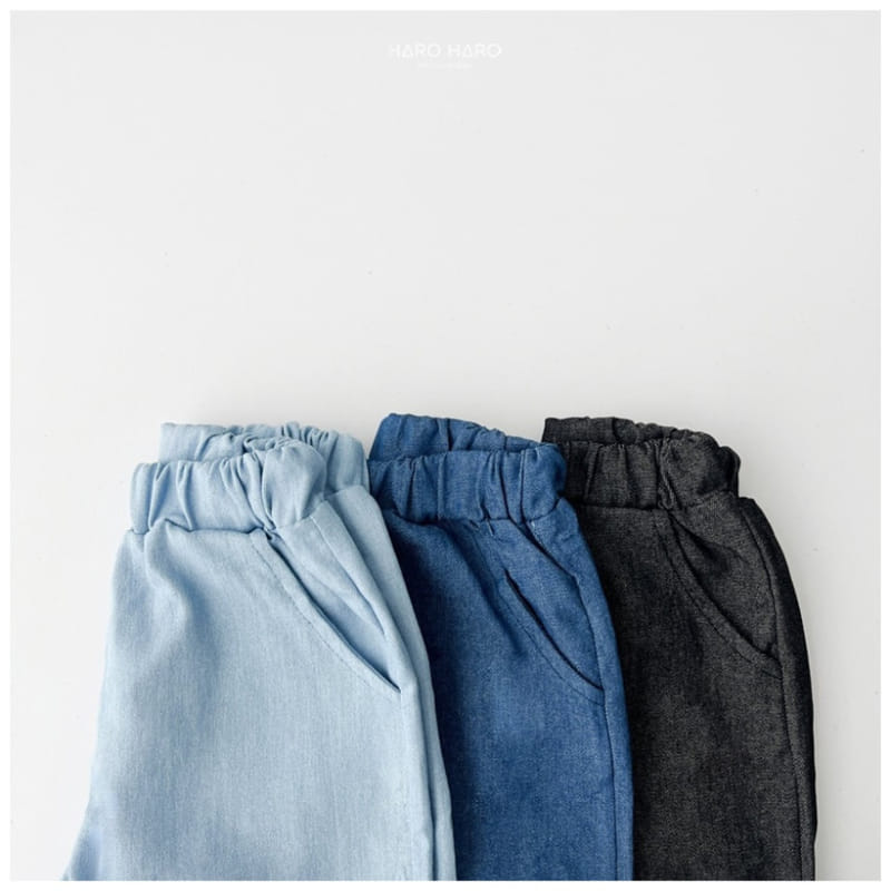 Haro Haro - Korean Children Fashion - #magicofchildhood - Denim Wide Cropped Shorts - 6