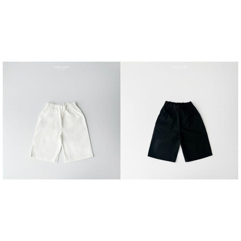 Haro Haro - Korean Children Fashion - #prettylittlegirls - C Wide Cropped Shorts - 7