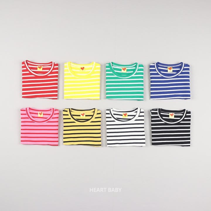 Heart Baby - Korean Children Fashion - #minifashionista - ST Washing Tee