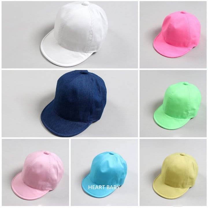 Heart Baby - Korean Children Fashion - #minifashionista - Heart Color Cap