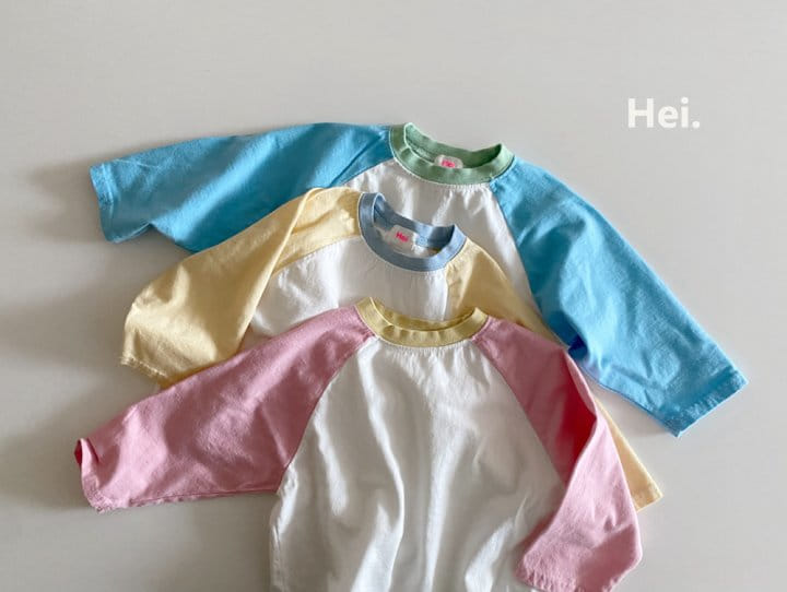 Hei - Korean Children Fashion - #Kfashion4kids - Raglan Tee