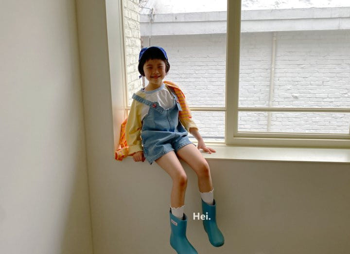 Hei - Korean Children Fashion - #Kfashion4kids - Hey Dungarees - 3