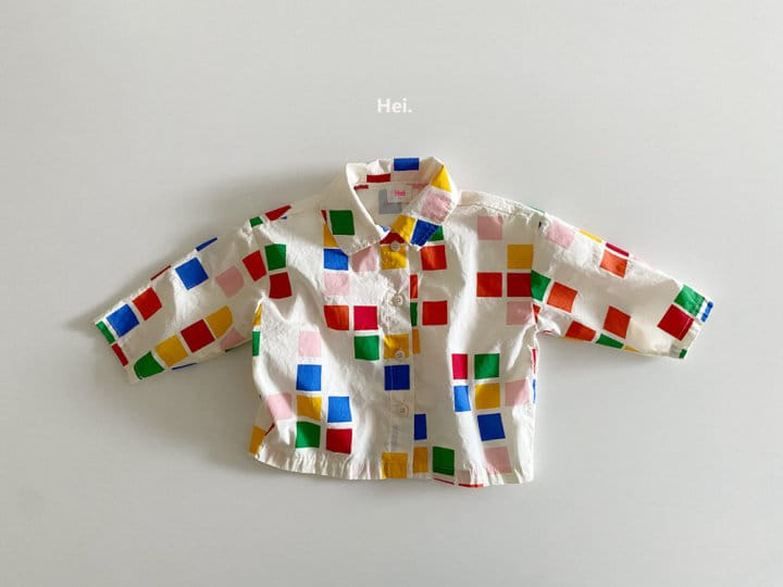 Hei - Korean Children Fashion - #fashionkids - Square Shirt