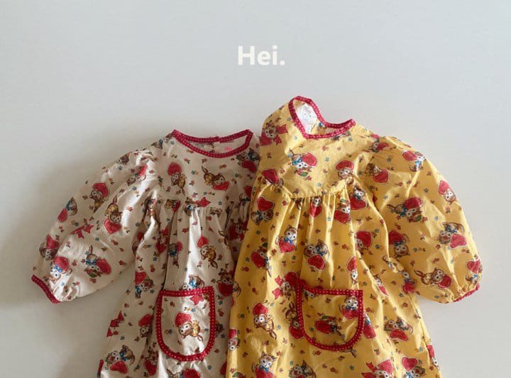 Hei - Korean Children Fashion - #littlefashionista - Cat One-Piece