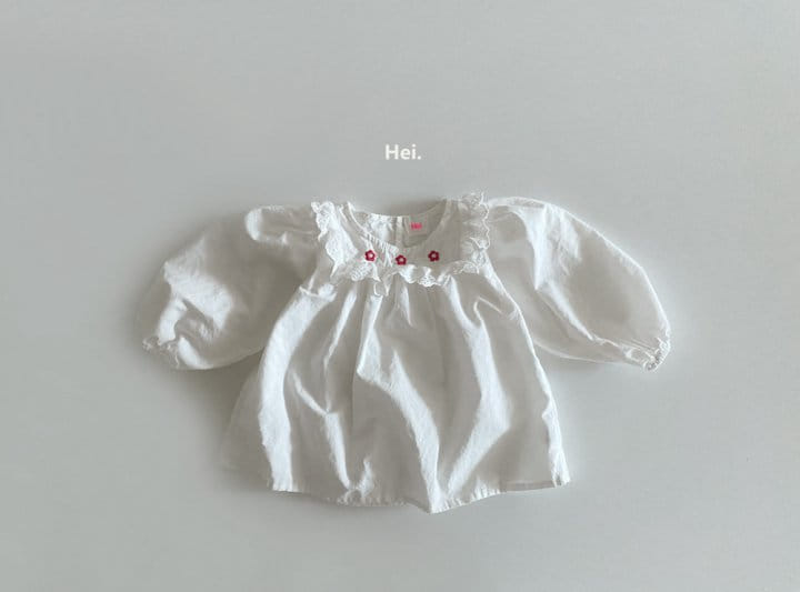 Hei - Korean Children Fashion - #minifashionista - Flower Blouse