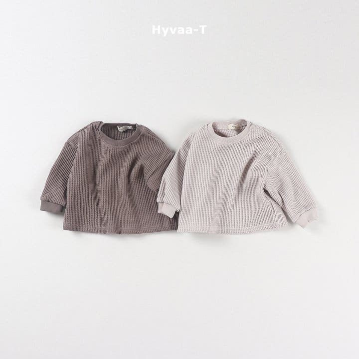 Hyvaa - Korean Children Fashion - #designkidswear - Bebe Waffle Tee