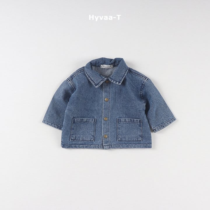 Hyvaa - Korean Children Fashion - #prettylittlegirls - Daily Denim Jacket