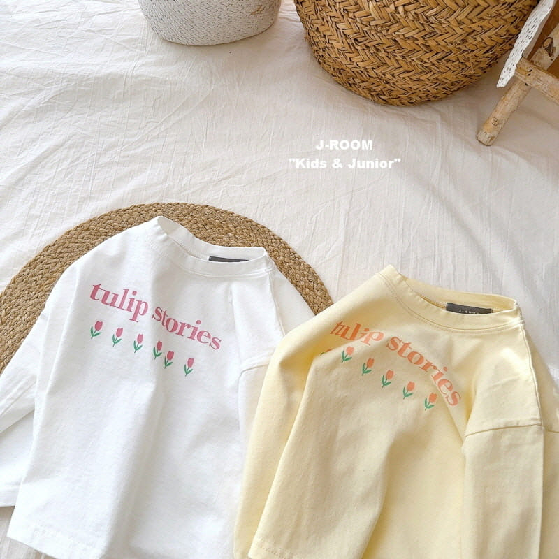 J-Room - Korean Children Fashion - #Kfashion4kids - Tulip Crop Tee - 3
