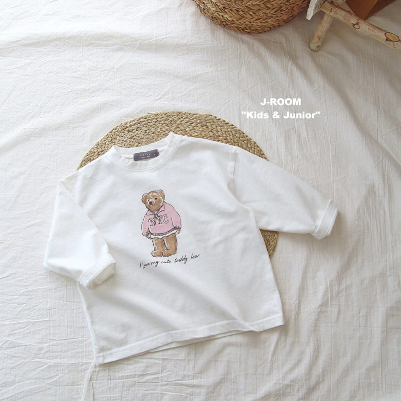 J-Room - Korean Children Fashion - #Kfashion4kids - NYC Bear Tee - 8