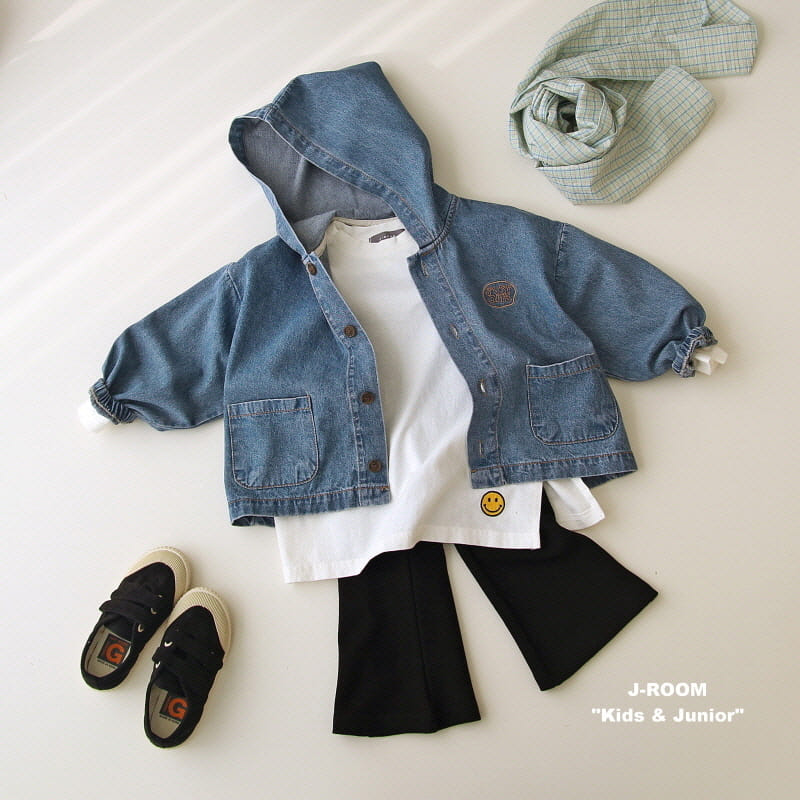 J-Room - Korean Children Fashion - #childofig - Just Denim Jacket - 8