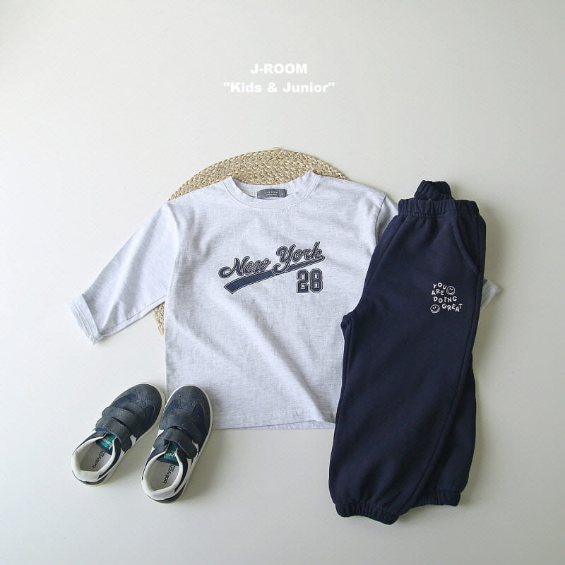J-Room - Korean Children Fashion - #childofig - New York Paint Tee - 6