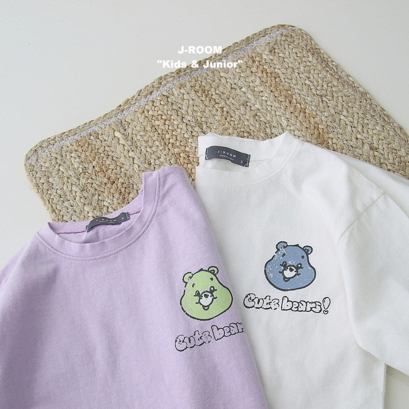 J-Room - Korean Children Fashion - #childrensboutique - Color Bear Tee - 5