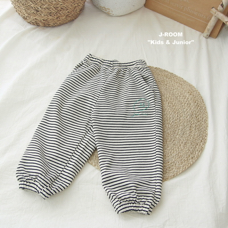J-Room - Korean Children Fashion - #childrensboutique - ST Embroidery Jogger Pants - 3