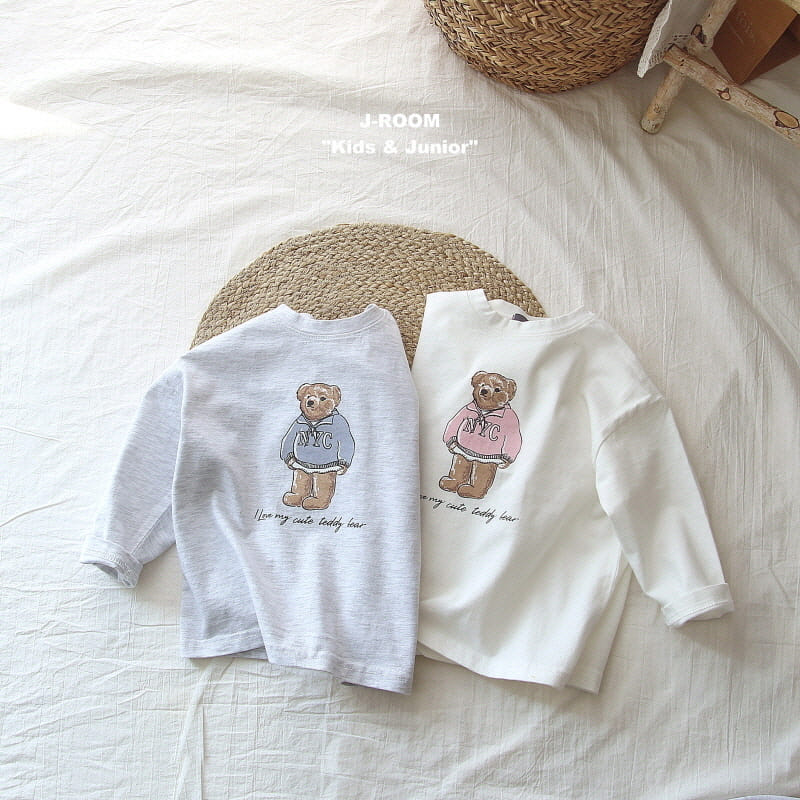 J-Room - Korean Children Fashion - #childrensboutique - NYC Bear Tee