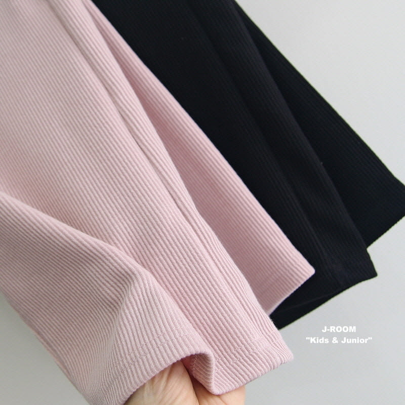 J-Room - Korean Children Fashion - #discoveringself - Rib Wide Pants - 4