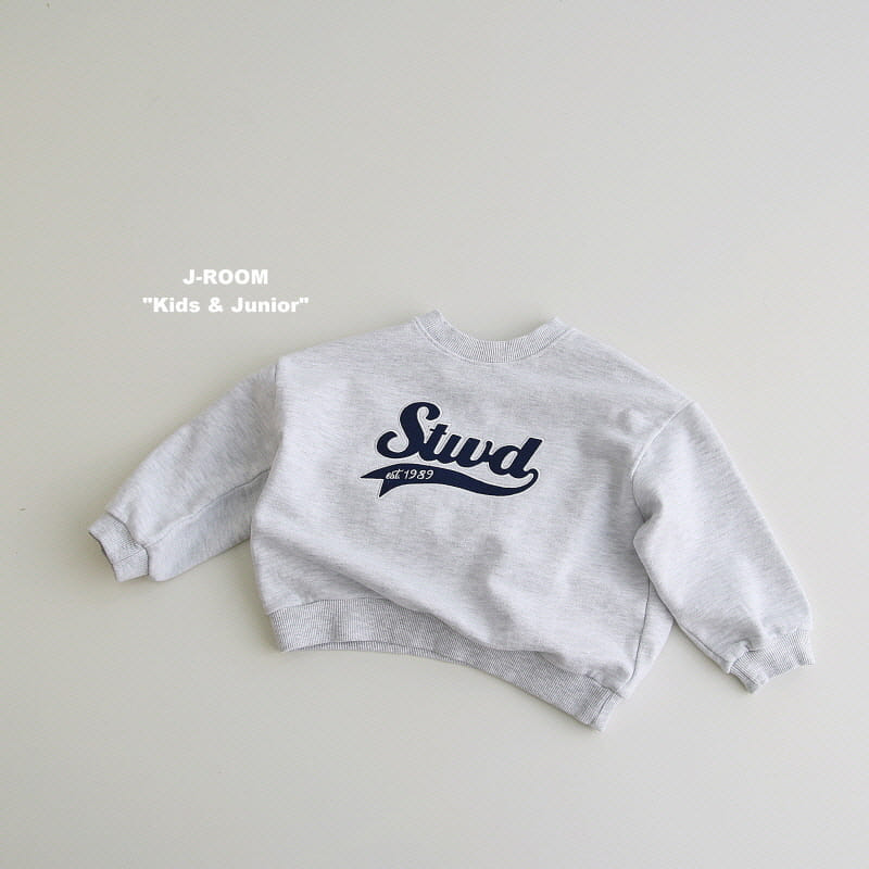 J-Room - Korean Children Fashion - #kidsshorts - English Patch Sweatshirt - 10