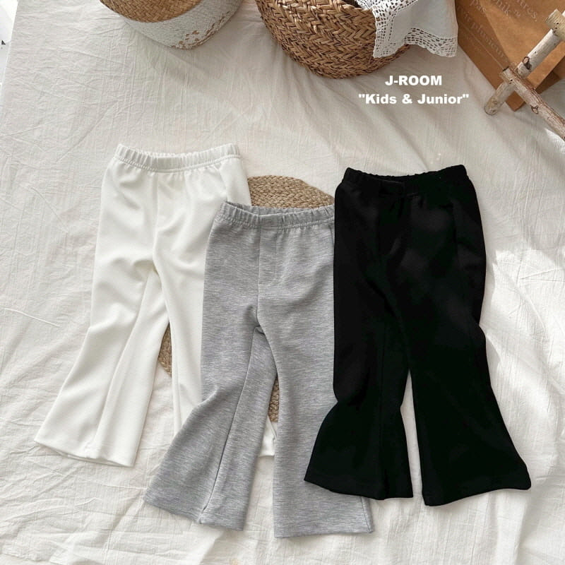 J-Room - Korean Children Fashion - #kidsshorts - Double Span Boots Cut Pants - 2