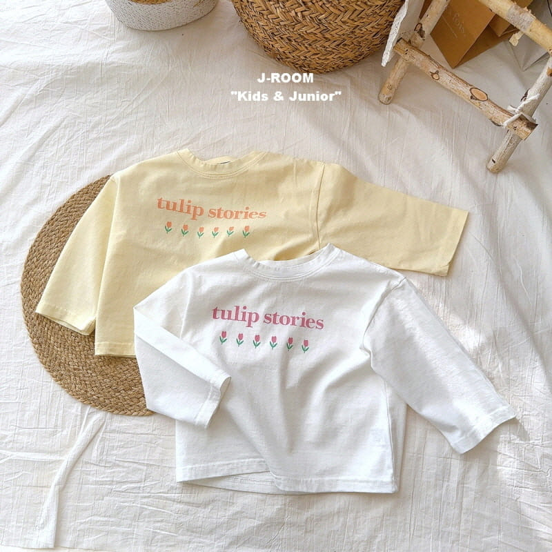 J-Room - Korean Children Fashion - #kidzfashiontrend - Tulip Crop Tee - 2
