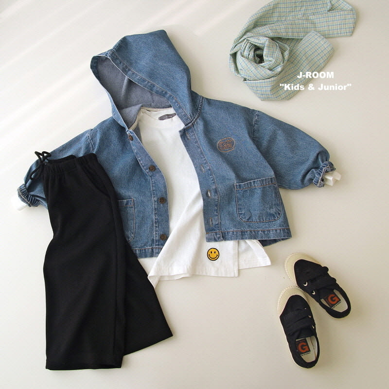 J-Room - Korean Children Fashion - #kidzfashiontrend - Rib Wide Pants - 7