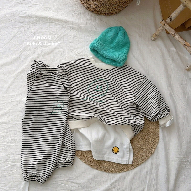 J-Room - Korean Children Fashion - #kidzfashiontrend - Embroidery Layered Long Tee - 6