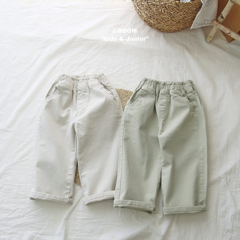 J-Room - Korean Children Fashion - #kidzfashiontrend - Slim Wide C Pants