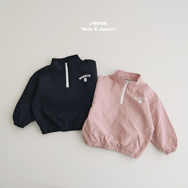 J-Room - Korean Children Fashion - #littlefashionista - Anorak Half Zip Up - 2