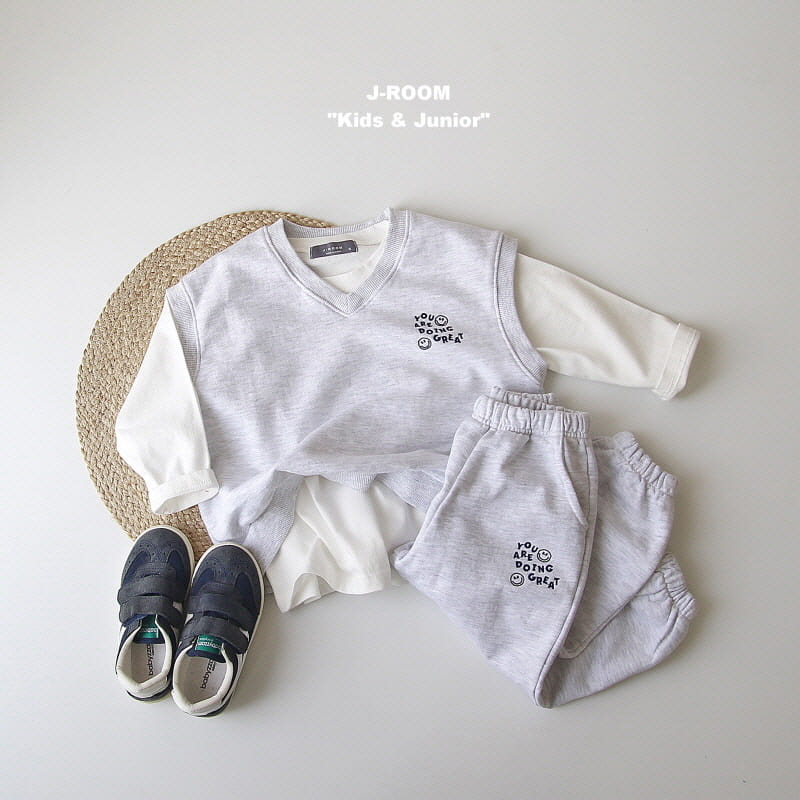 J-Room - Korean Children Fashion - #magicofchildhood - Embroidery Jogger Pants - 7