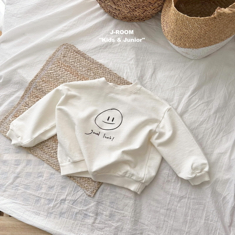 J-Room - Korean Children Fashion - #minifashionista - Good Luck Embroidery Sweatshirt - 8