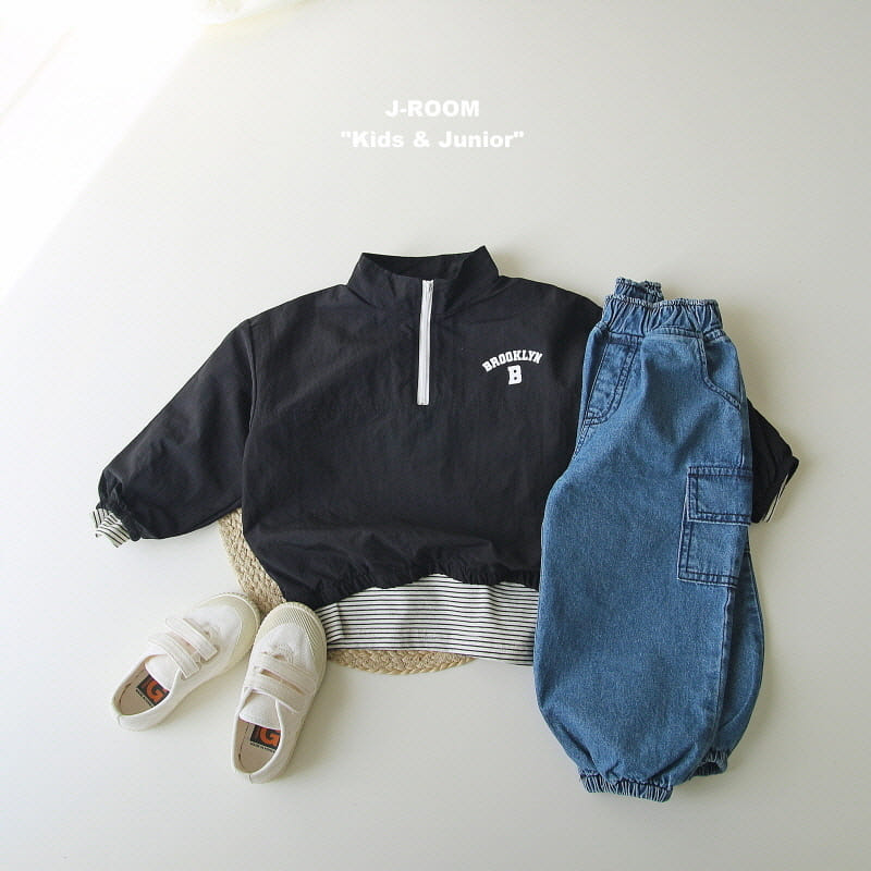 J-Room - Korean Children Fashion - #prettylittlegirls - Anorak Half Zip Up - 5