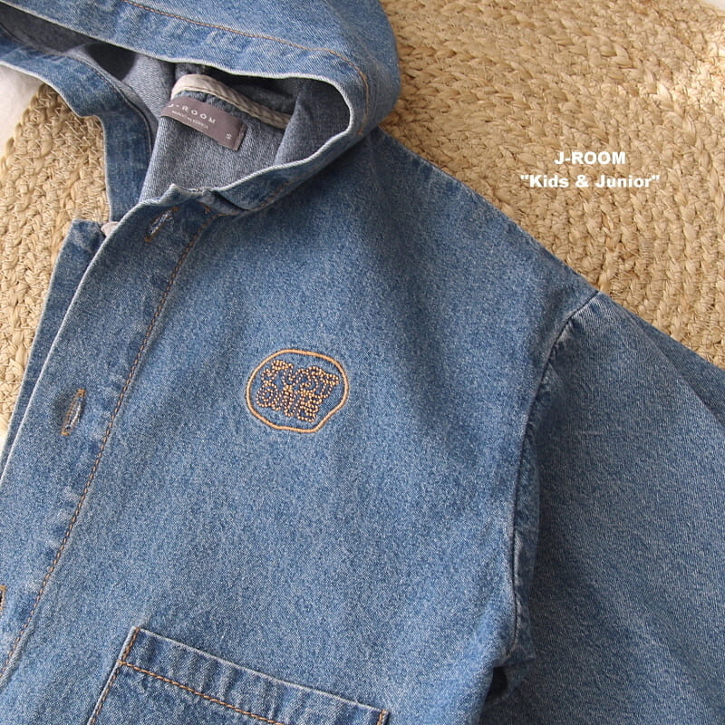 J-Room - Korean Children Fashion - #minifashionista - Just Denim Jacket - 4