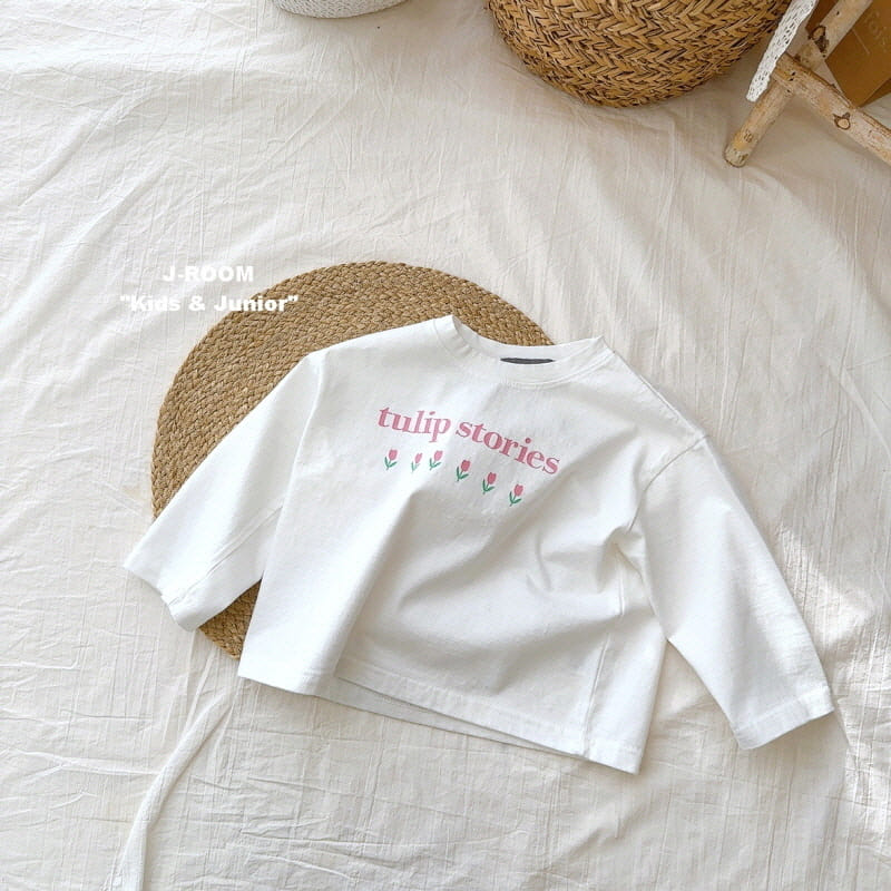 J-Room - Korean Children Fashion - #prettylittlegirls - Tulip Crop Tee - 7