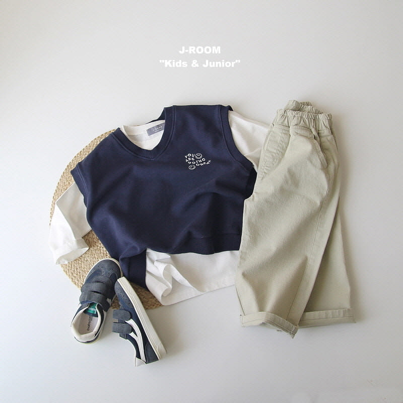 J-Room - Korean Children Fashion - #todddlerfashion - Slim Wide C Pants - 7