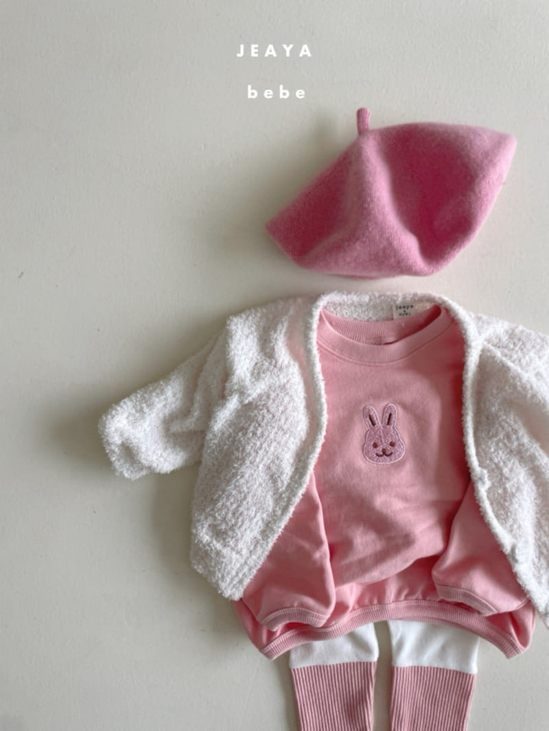 Jeaya & Mymi - Korean Baby Fashion - #babyfashion - Friend Embroidery Top Bottom Set - 7
