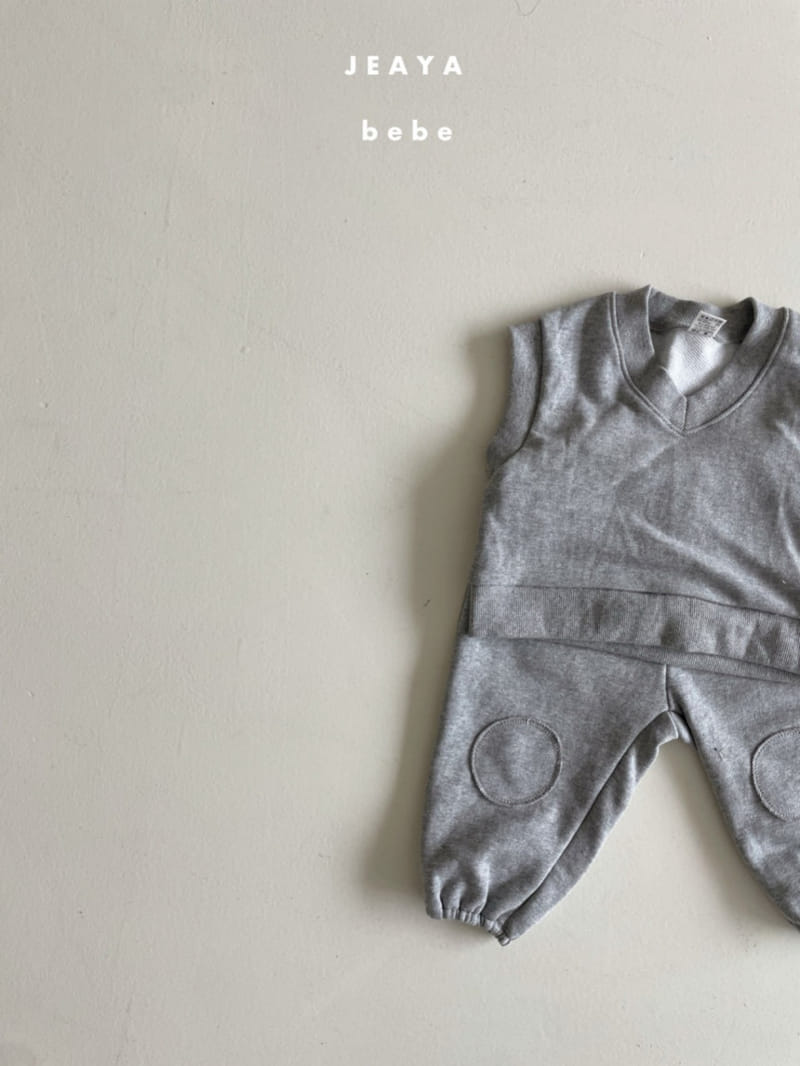 Jeaya & Mymi - Korean Baby Fashion - #babyfever - Soft Bbang Dduck Top Bottom Set - 6