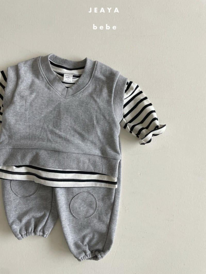 Jeaya & Mymi - Korean Baby Fashion - #babylifestyle - Soft Bbang Dduck Top Bottom Set - 8