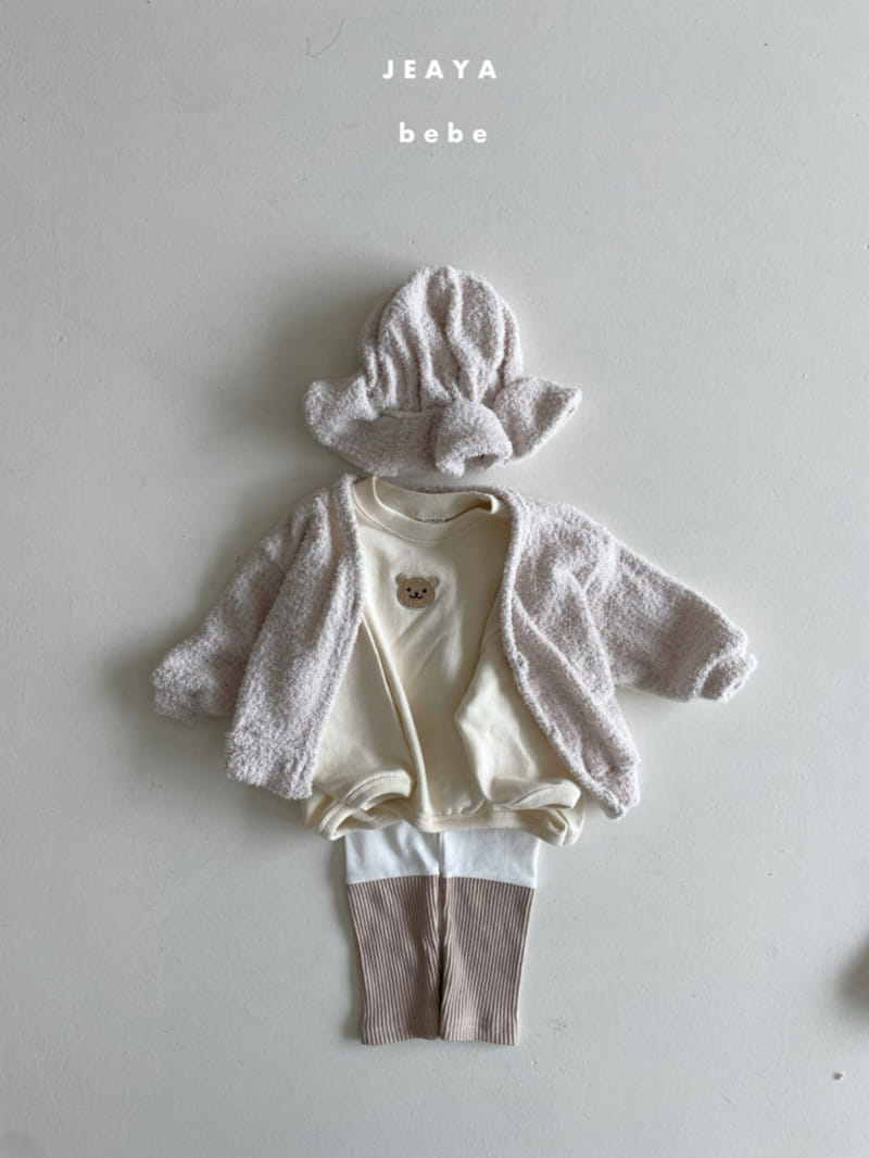 Jeaya & Mymi - Korean Baby Fashion - #babyoninstagram - Friend Embroidery Top Bottom Set - 11